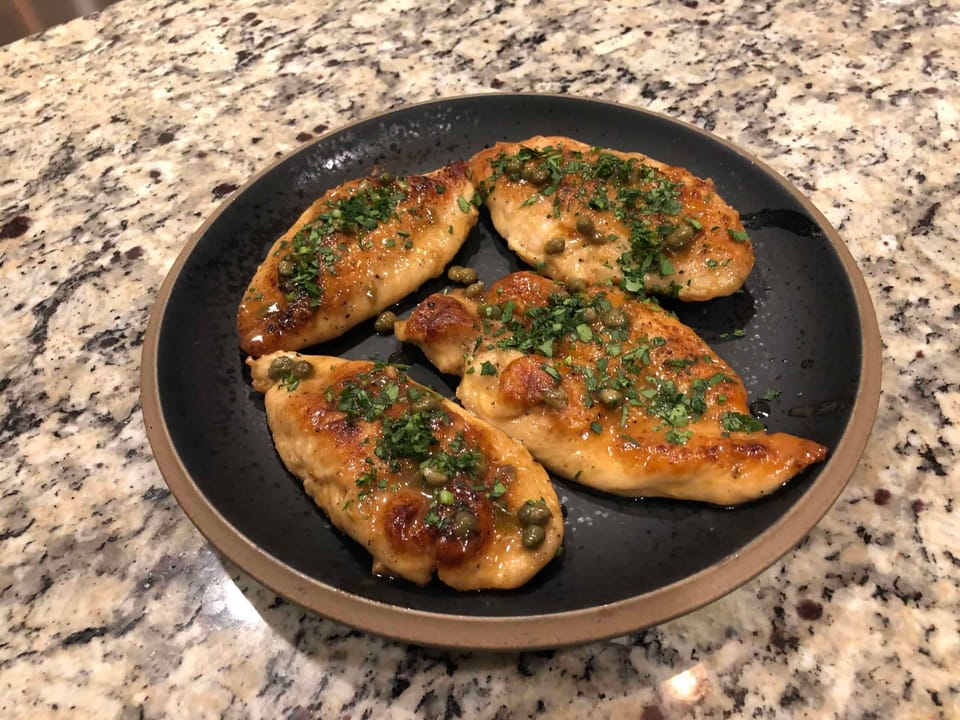 Lemon Chicken Piccata